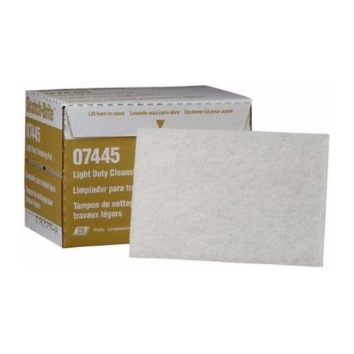 Almohadilla de Mano Scotch Brite 61500123213 7445 Silicato de Aluminio Blanco PLimpieza Ligera  image number null