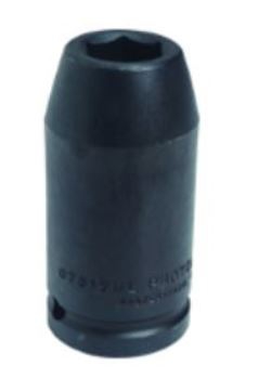 DADO PROTO DE IMPACTO PROFUNDO DE ACERO NEGRO DE 34 IN 24 MM DE 6 PUNTOS  image number null