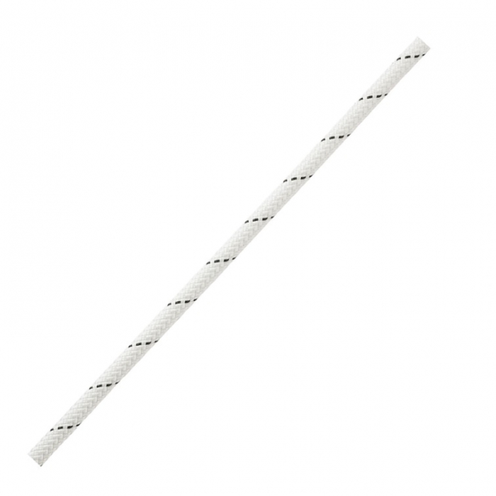 CUERDA PETZL SEGMENT SEMIESTATICA DE POLIESTER/NYLON BLANCO DE 8 MM X 50 M  image number null