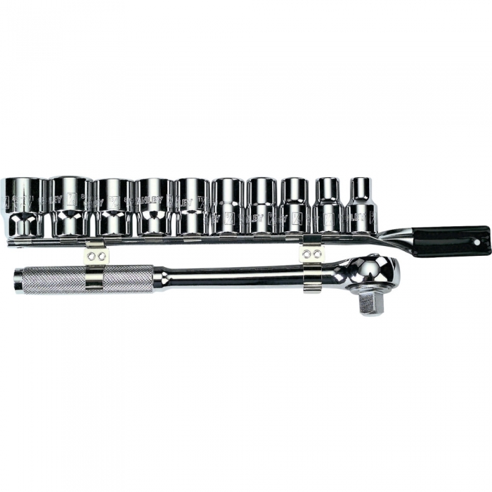 JUEGO DE DADOS STANLEY 86735 MANDO 12 &ndash; 11 PIEZAS  IN  image number null