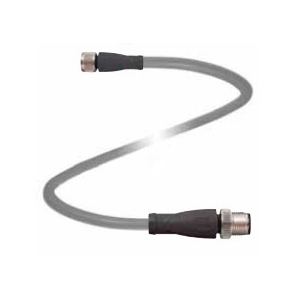 CABLE PEPPERL+FUCHS V3-GM-0 6M-PUR-V11-G CONECTOR MACHO M12 DE 3 PINES A HEMBRA M8 DE 3 PINES LONGITUD DE 60 CM  image number null
