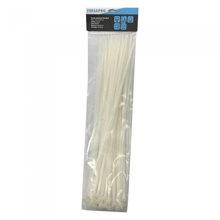 Cincho Standard Versapro LhS38015N Natural de 300 X 4.8 Mm Uso Industrial en Interiores  image number null