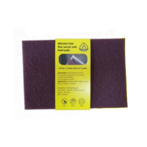 Hoja Abrasiva Klingspor Nwafine6x94660 de Fibra Sintética Óxido de Aluminio de 6 X 9 In Serie Nwa Fino  image number null