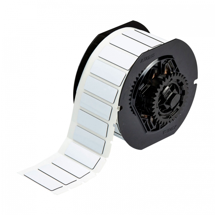 Etiqueta Brady de Poliester Blanco CCinta Adhesiva de 0.59 In X 1.77 In  image number null