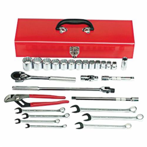 JUEGO DE DADOS PROTO J54128 12IN 27PC 12PTS ES IDEAL PARA UTILIZARLO EN MATRACAS DE USO PESADO  image number null