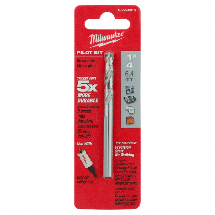 BROCA MILWAUKEE 49568010 PILOTO THUNDERBOLT 14IN X 312IN  image number null