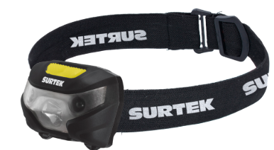 LAMPARA PCABEZA SURTEK 135909 RECARGABLE 1 LED 200 LUMENES  image number null