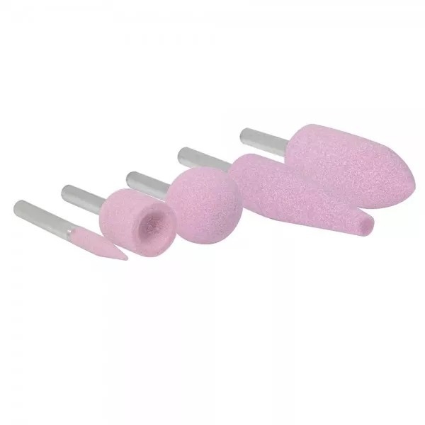 JUEGO URREA APM5B DE 5 PUNTAS MONTADAS DE OXIDO DE ALUMINIO ROSA TIPO B  image number null