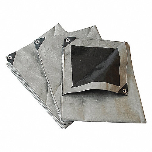 LONA SURTEK LR6X12 REFORZADA PLATEADA 6 X 12M  image number null