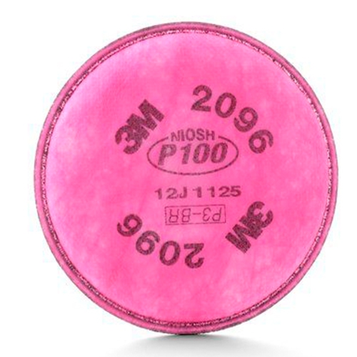 FILTRO 3M 2096 PARA PARTICULAS P100GASES ÁCIDOS POLIPROPILENO  image number null