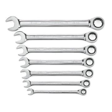 JUEGO GEARWRENCH 9417 DE LLAVES COMBINADAS CON MATRACA MET  image number null