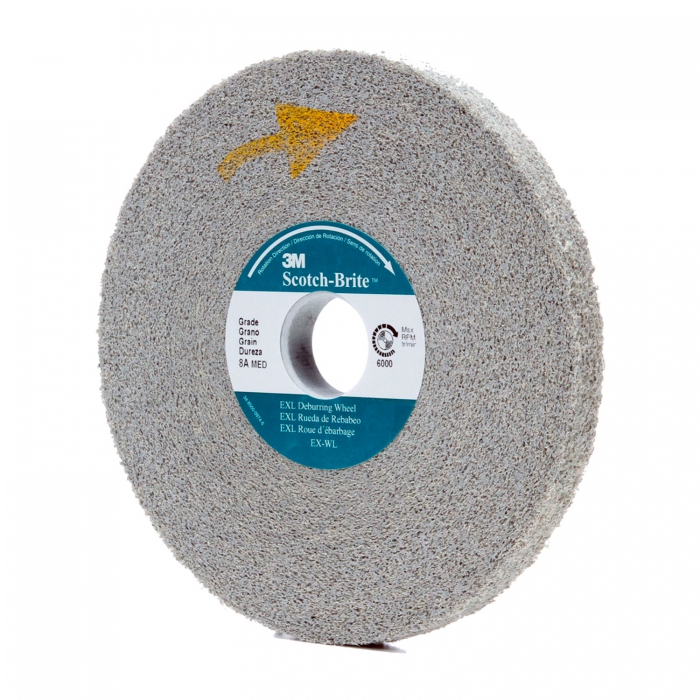 RUEDA DE DESBASTE 3M 61500126570 SCOTCH BRITE OXIDO DE ALUMINIO 6 X 12 X 1 IN  image number null