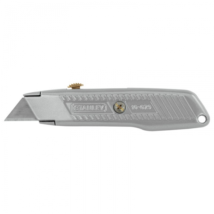 CUCHILLA PROFESIONAL STANLEY 10-079 ACERO INOXIDABLE RETRACTIL LONGITUD TOTAL 5-7/8 IN  image number null