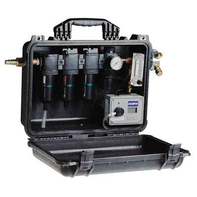 MANIFOLD NORTH PSUMINISTRO DE AIRE CON CAJA Y 4 CONEXIONES RAPIDAS HANSEN  image number null