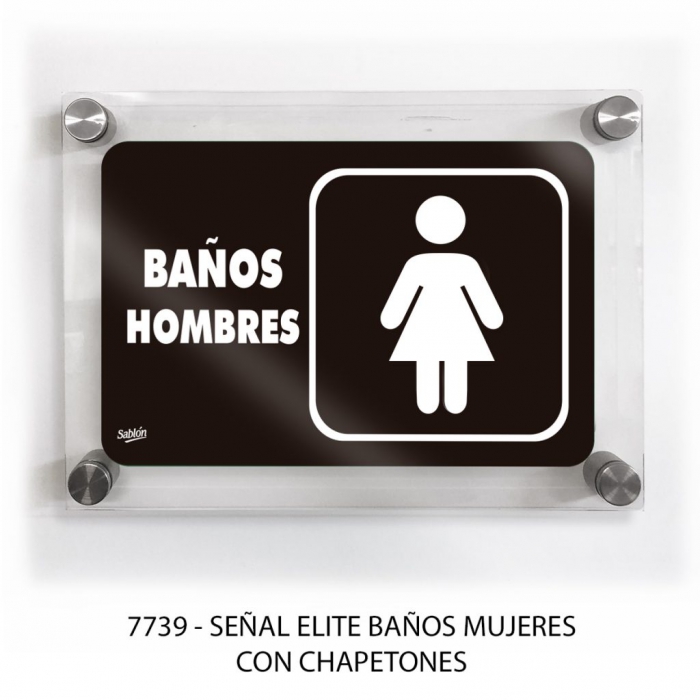 SENAL SABLON 7739 ELITE CHAPETON BA&Ntilde;OS MUJERES TRANSPARENTE IMPRESO AZUL  BLANCO  image number null