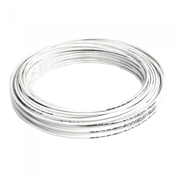 CABLE SURTEK 136921 ELECTRICO TIPO THWLS  THHWLS CAL12 100M BLANCO  image number null