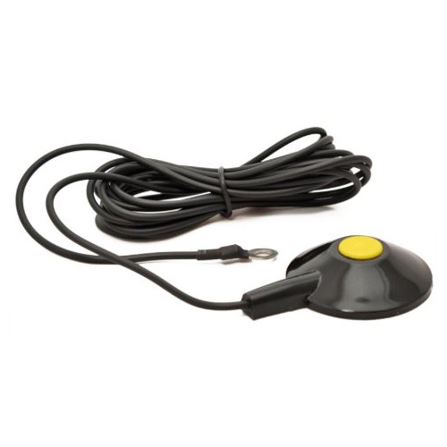 CABLE TIPO CHUPON ESTATEC NEGRO DE ATERRIZAMIENTO MEDIDA DE 8 FT  image number null