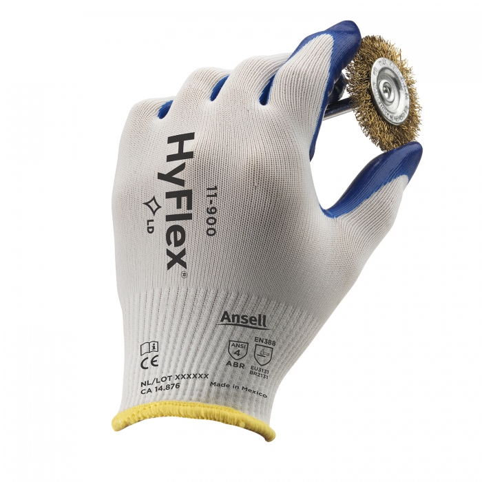 GUANTE ANSELL HYFLEX NBR NITRILO RESISTENTE ABRASION T-  image number null