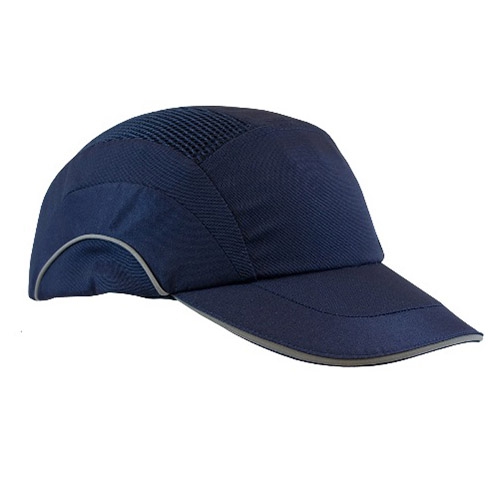 GORRA PIP CPROTECCION DE IMPACTO DE POLIESTER 80% ALGODON 20% AZUL DE 2.75FT FT  UNITALLA  image number null