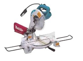 SIERRA DE INGLETE MAKITA COMPUESTA 1650 W 255260 MM 4600 RPM CORTE IZQ.45 CLUZ FRENO BOLSA PPOLVO  image number null
