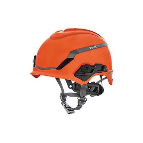 CASCO MSA VGARD H1 NO VENTILADO NARANJA SUSPENSION FASTRAC III PIVOT (NO INCLUYE BARBIQUEJO)  image number null
