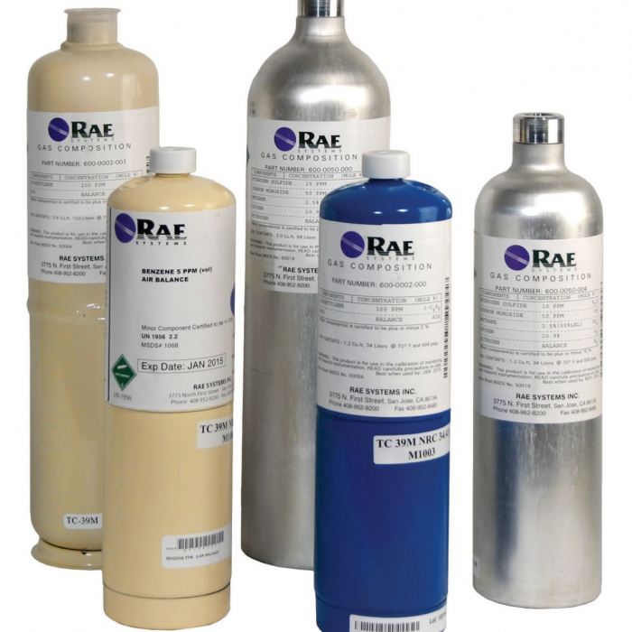 Compre su CILINDRO RAE DE CALIBRACION DE GAS DE ALUMINIO 50 LEL/2.2