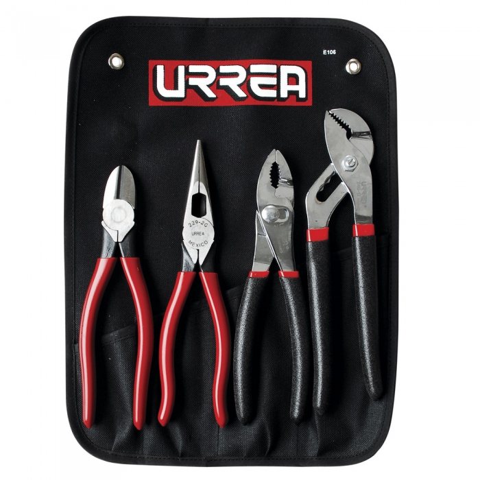 JUEGO URREA J200G DE 4 PINZAS VARIAS  image number null