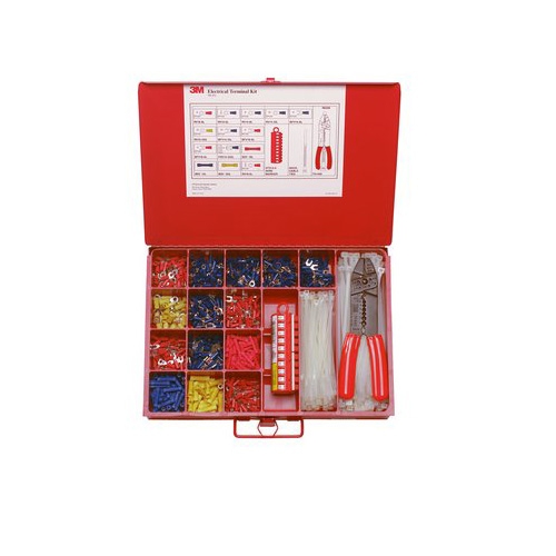 KIT DE TERMINALES 3M DE BAJA TENSION ROJO  image number null