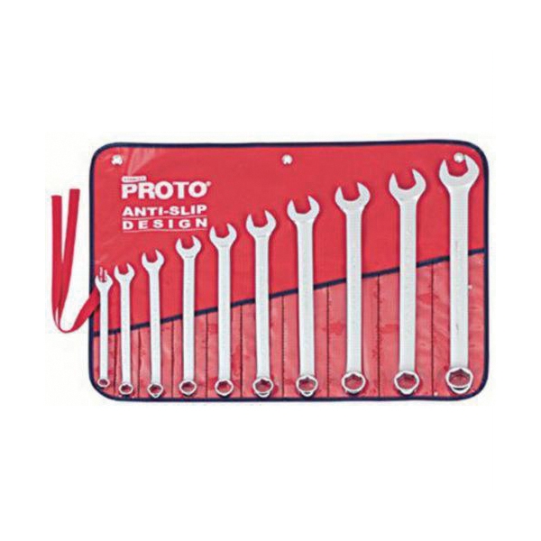 JUEGO DE LLAVES PROTO J1200GASD COMBINADAS PROTOR EL EXTREMO ABIERTO CUENTA CON DISE&Ntilde;O ANTIDESLIZANTE  image number null