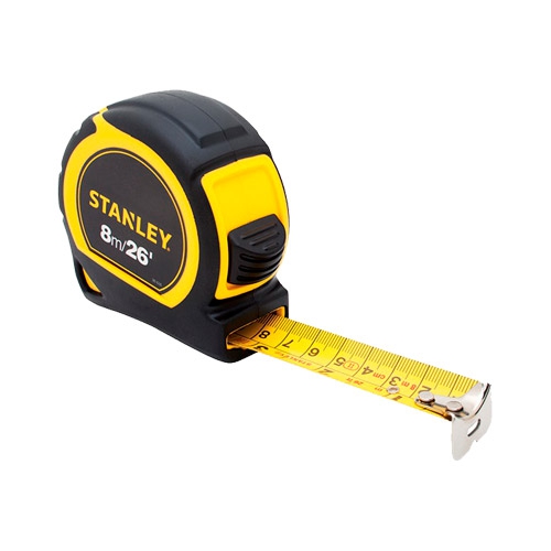 FLEXOMETRO STANLEY 30608M GLOBAL PLUS CINTA CRECUBRIMIENTO 3M (10 FT) DE LONGITUD  image number null