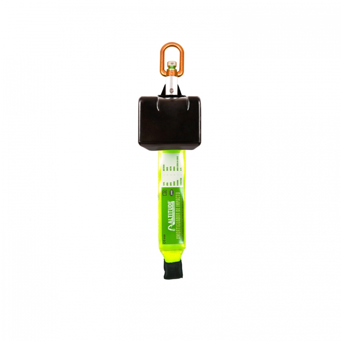 Cable Retractil Altitude con Amortiguador Banda Poliester 47 Mm de 8 Ft de Largo con Accesorio con Giro para Anclaje  image number null