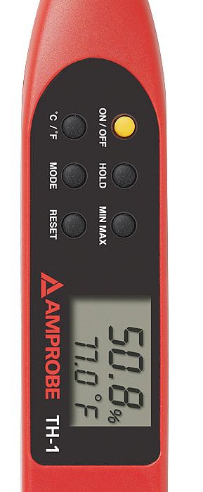 MEDIDOR AMPROBE TH1 TEMPERATURA DE BOLSILLO  image number null