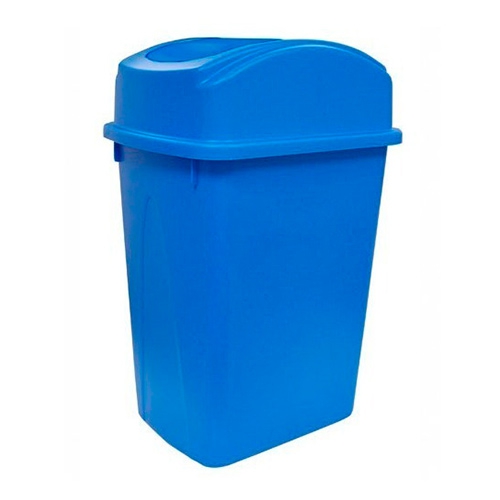 CESTO SABLON 8107AZ PLASTICO AZUL CON CAPACIDAD DE 65 LITROS  17.19 GALONES CON BALANCIN  image number null