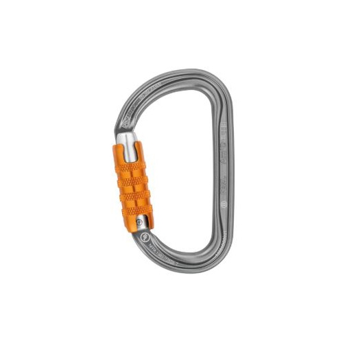 MOSQUETON PETZL DE ALUMINIO GRIS TRIACTLOCK 24 MM DE ABERTURA  image number null