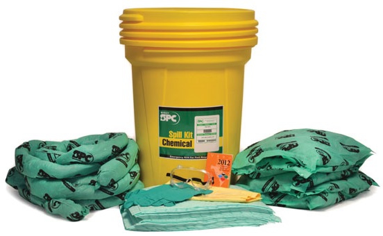 KIT PDERRAMES BRADY HAZWIK QUIMICOS ABSORBENCIA 36 GAL CCONTENEDOR CAP 30 GAL  image number null