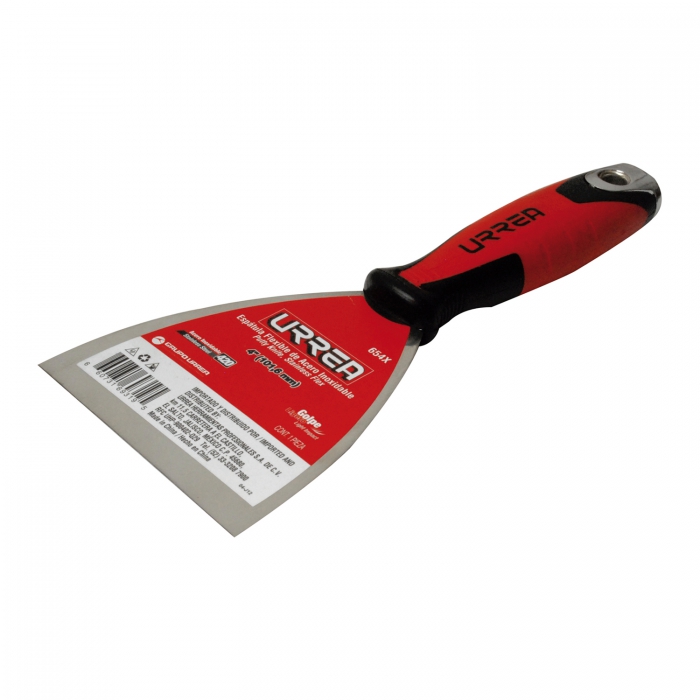 ESP&Aacute;TULA URREA 654X FLEXIBLE DE ACERO INOXIDABLE 4 IN  image number null