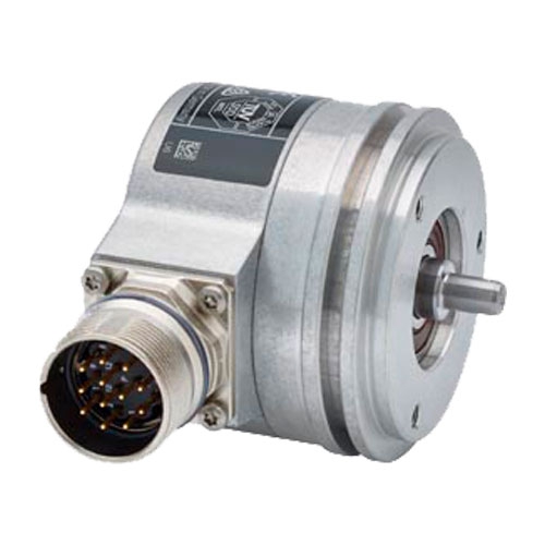 CAPTADOR ABSOLUTO SIEMENS 6FX20015FE13 SINGLETURN 6FX20015FE13 13 BITS CON ENDAT TENSION 5V BRIDA SINCRO EJE 6MM BASE ENCHUFE BRIDA RADIAL  image number null