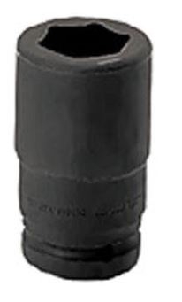 DADO DE IMPACTO SNAP ON DE ACERO NEGRO 34 PROFUNDO METRICO DE 24 PUNTOS Y 6 MM  image number null