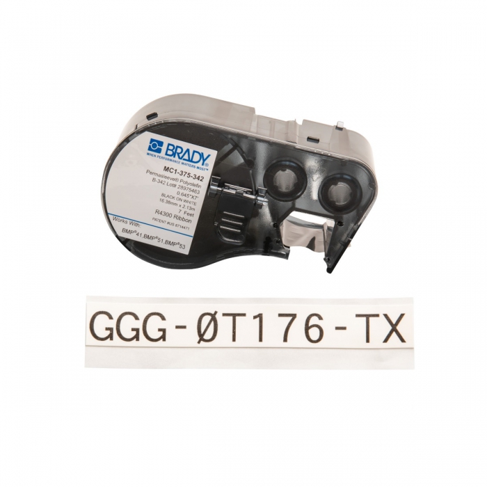 MANGA DE POLIOLEFINA PERMASLEEVE PMARCAJE DE ALAMBRE CALIBRE 12 A 14 PIMPRESORAS BMP41 BMP51 BMP53  image number null