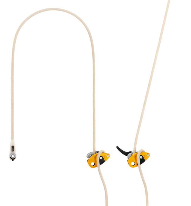 Elemento de Amarre Petzl Grillon Plus de PoliamidaAramidaPoliester BeigeAmarillo de 3 M  image number null