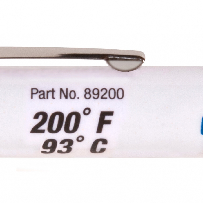 THERMOMELT TEMPERATURE INDICATOR 200 F  93 C CERTIFIED  image number null