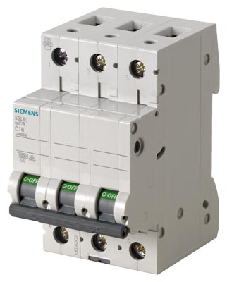 Interruptor Termomagnetico Siemens 5sl63327cc 400v 6ka 3 P CurvaC 32 A  image number null