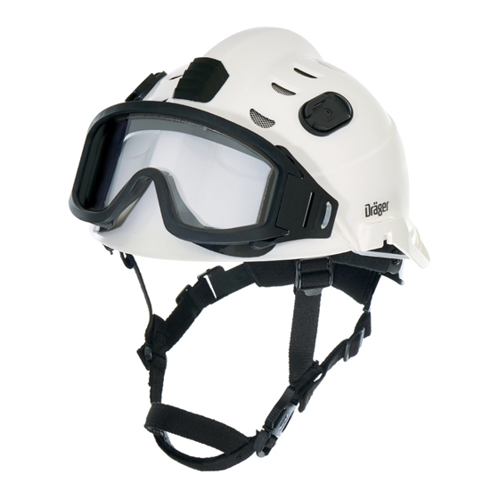 CASCO DRAGER HPS 3500 TERMOPLASTICO REFORZADO BLANCO CFIBRA DE VIDRIO  image number null