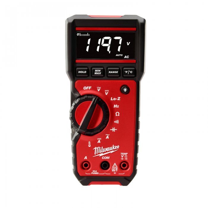 MULTIMETRO MILWAUKEE 221720 DIGITAL USO BATERIAS AA PANTALLA OBSCURA  image number null