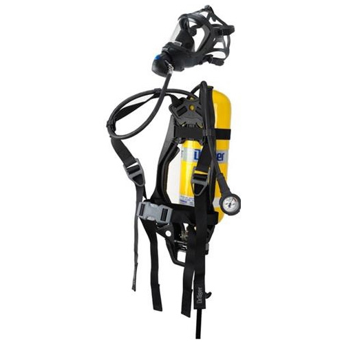 EQUIPO DE RESPIRACION AUTONOMA DRAGER 3000 BASICO PAMBIENTES DE H2S A 2216 PSI 30 MIN  image number null