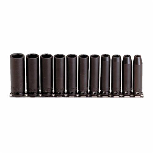 JUEGO DE DADOS PROTO J72212 DE IMPACTO TAMA&Ntilde;O DE IMPULSOR 38IN M&Eacute;TRICO RANGO DE7 A 17MM 11PC  image number null