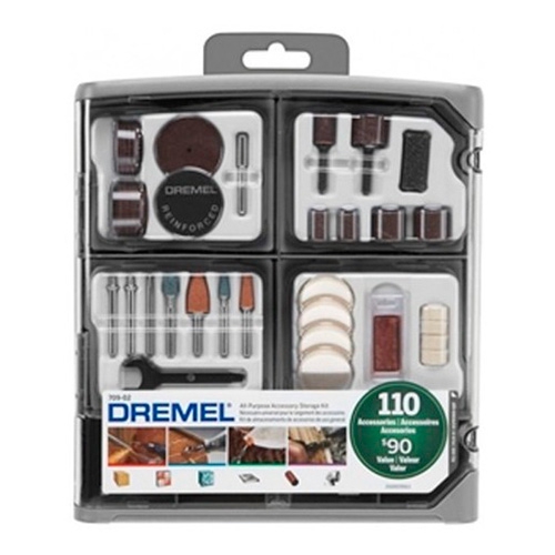 KIT DE ACCESORIOS DREMEL DE USO GENERAL DE 110 PIEZAS  image number null
