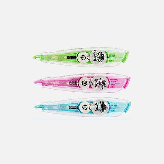 CORRECTOR PENTEL ZTT605MWE EN CINTA ZTT605 COLOR SURTIDO C24 PZAS  image number null