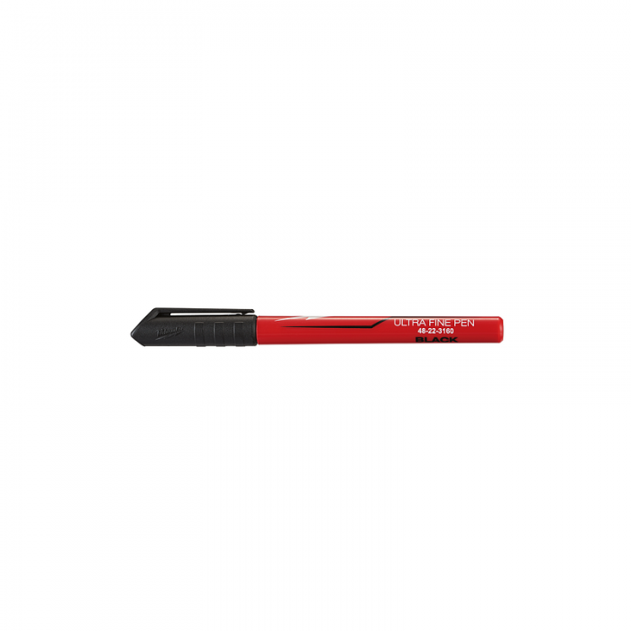 MARCADORPLUMA MILWAUKEE 48223160 PUNTA ULTRA FINA COLOR NEGRO INKZALL 12 PIEZAS  image number null