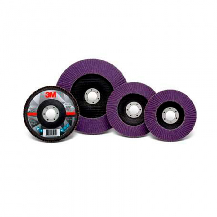 Discos De Aleta (Flap Disc) 115 Mm (4.5″) – Elige Grano 40, 60, 80, 120 – Para Amoladora Angular
